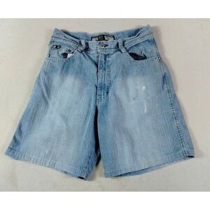 Vintage Southpole Denim Shorts Mens 30 Baggy Y2K Skater Streetwear Distressed